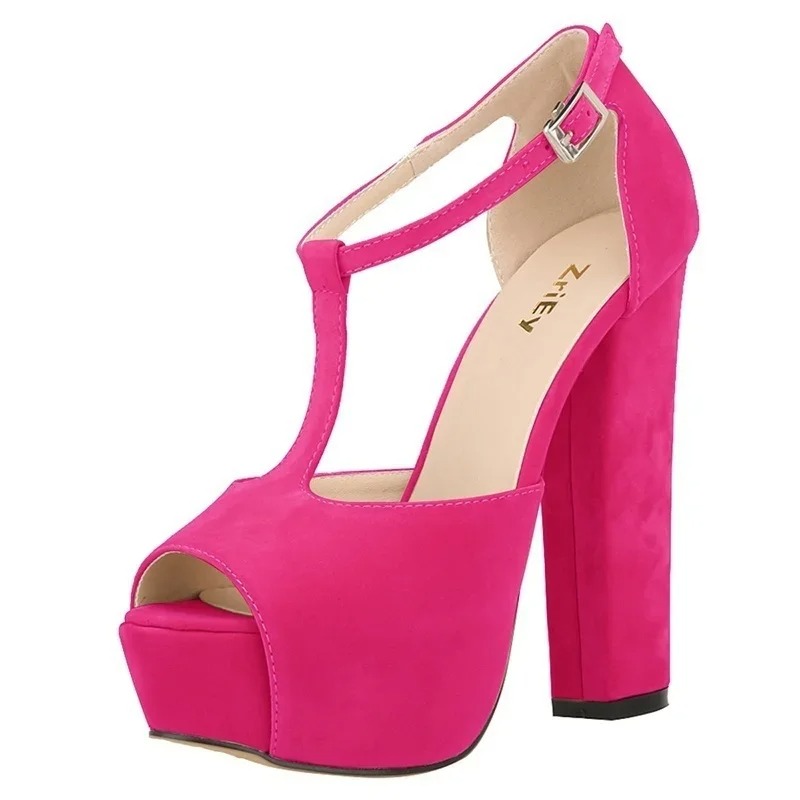 Peep Toe Heels - Women Sandals Summer Sexy Show Peep