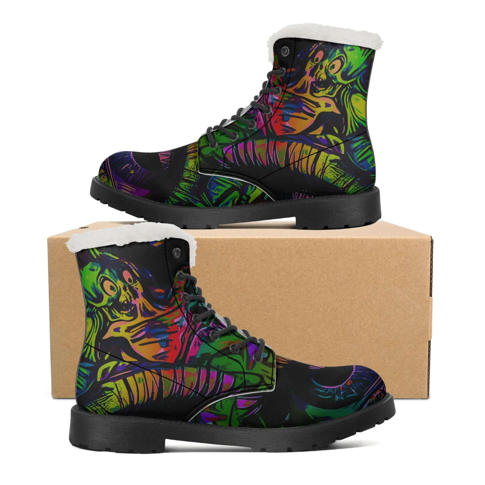 Women Shoes Us To Eu - Cool Design Plush Snow Boots for