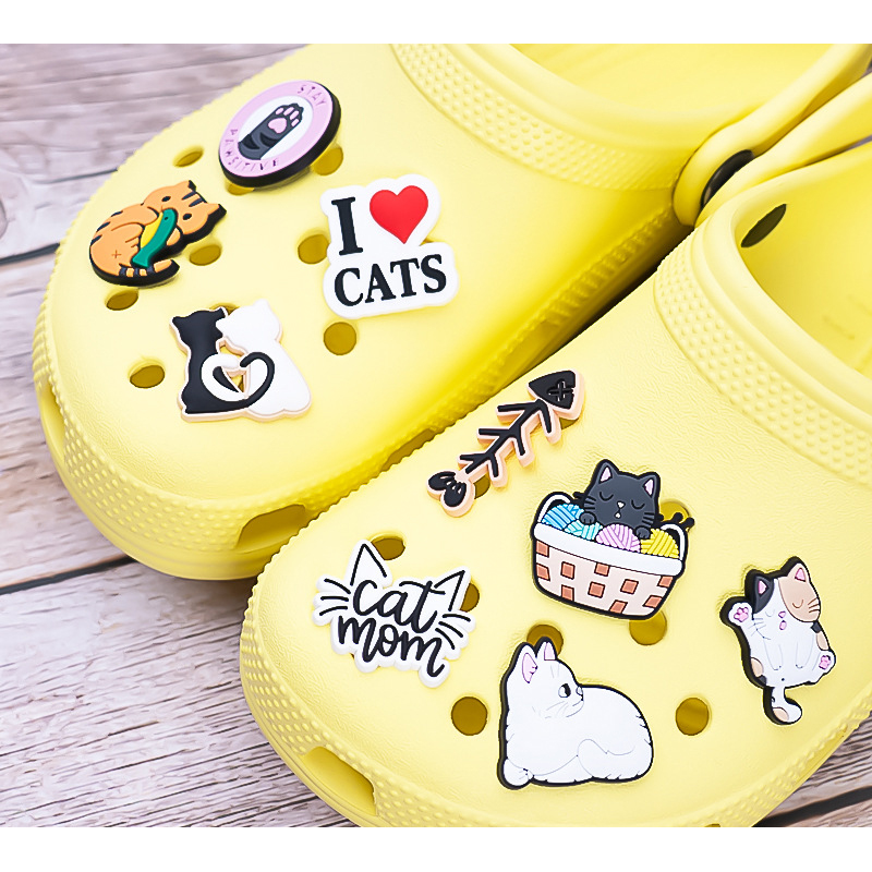 Cute Cats Shoe Charms Pin for  - Croc Style Clog ulasan dan harga