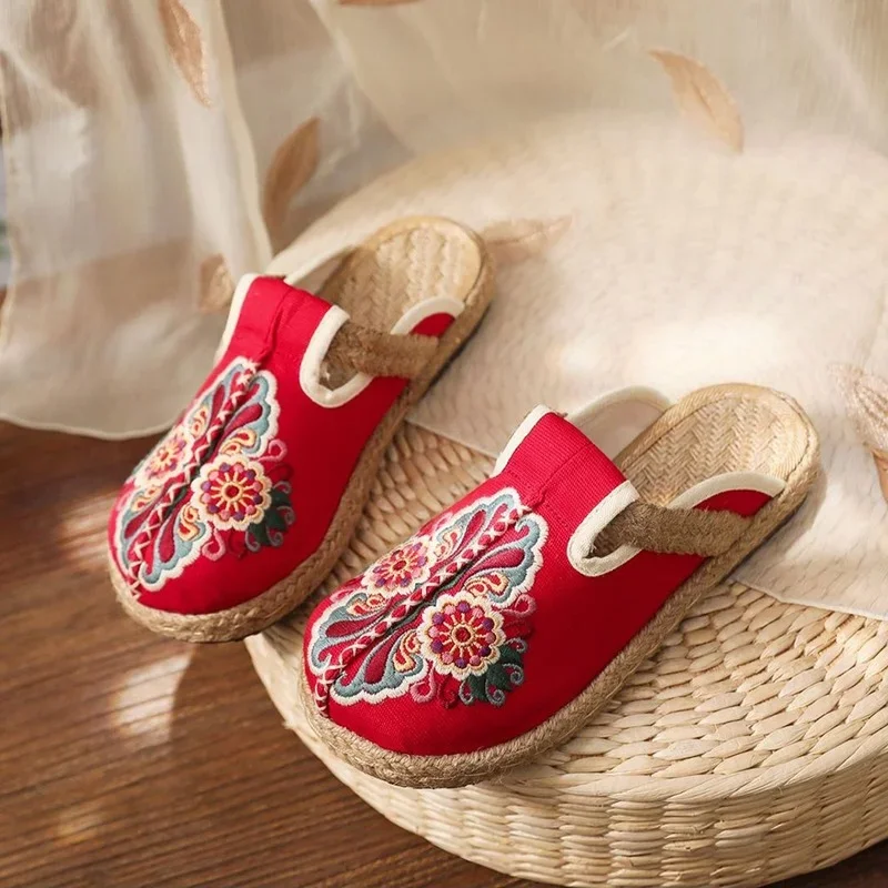 2025 Women Casual Linen Handma - Women'S Shoes Vegan ulasan dan harga