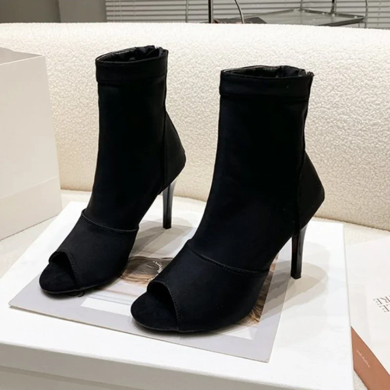 2025Women Ballroom Latin Dance - Sock Boot Women ulasan dan harga