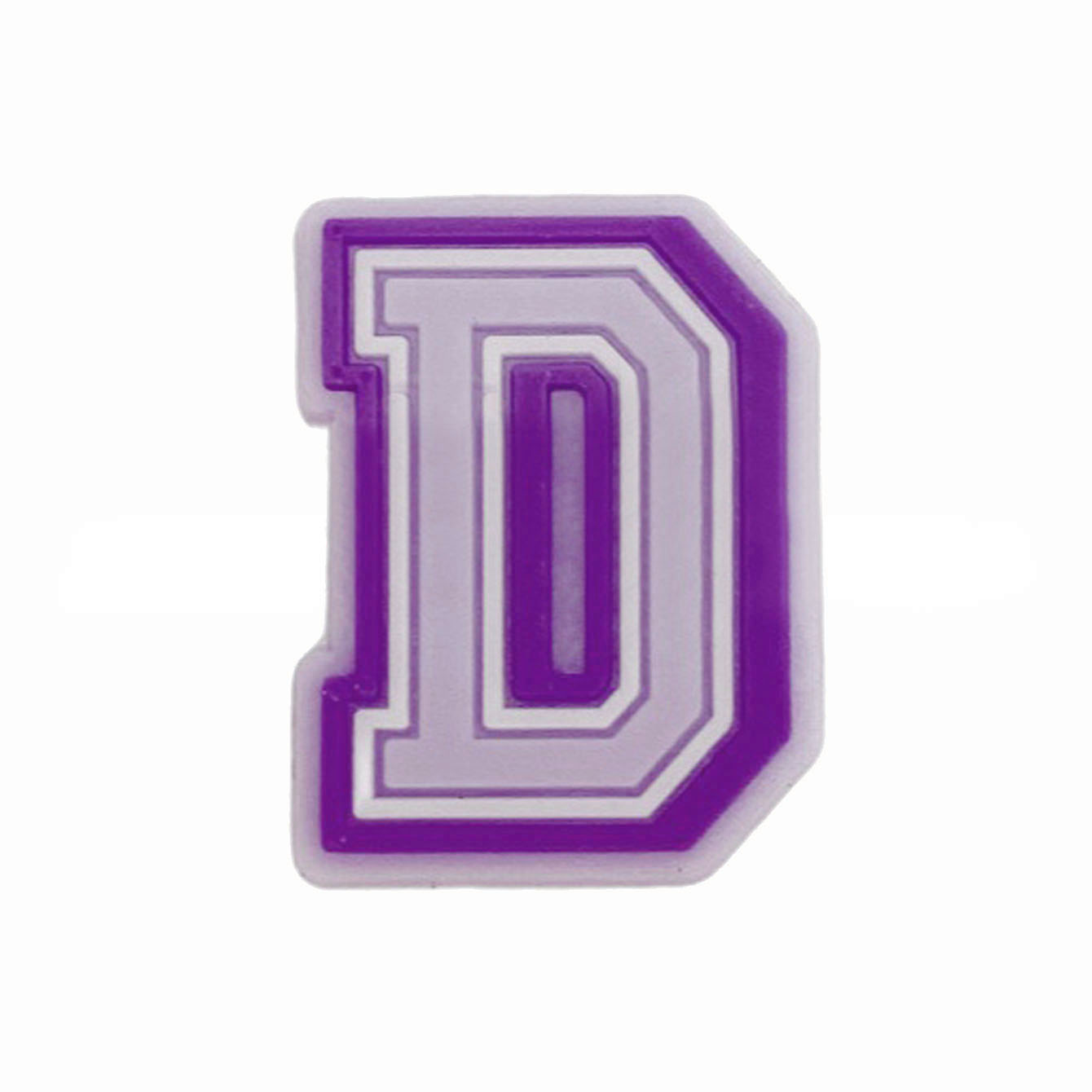 New Purple Alphabet Letter Pin - Croc Style Clog ulasan dan harga
