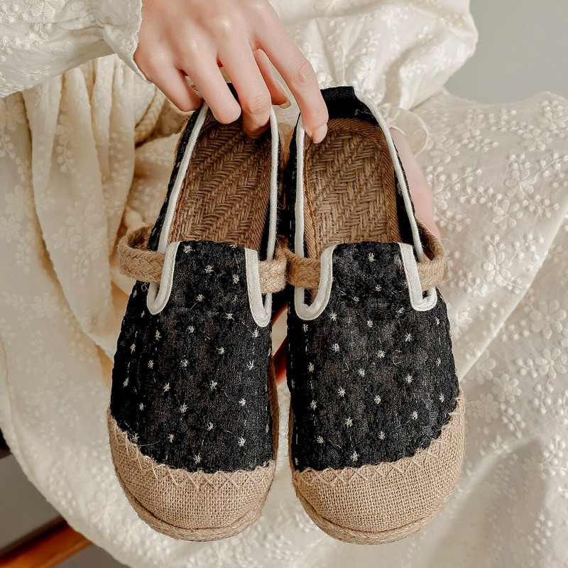 Summer Women Casual Linen Hand - Women'S Shoes Vegan ulasan dan harga