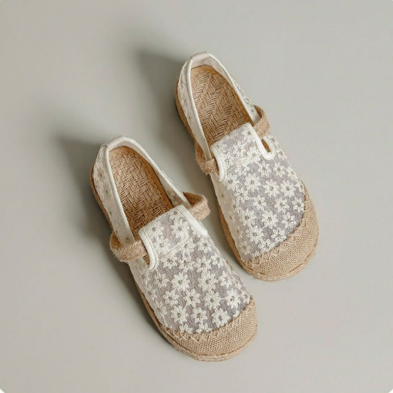Summer Women Casual Linen Hand - Women'S Shoes Vegan ulasan dan harga