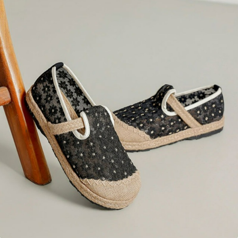 Summer Women Casual Linen Hand - Women'S Shoes Vegan ulasan dan harga