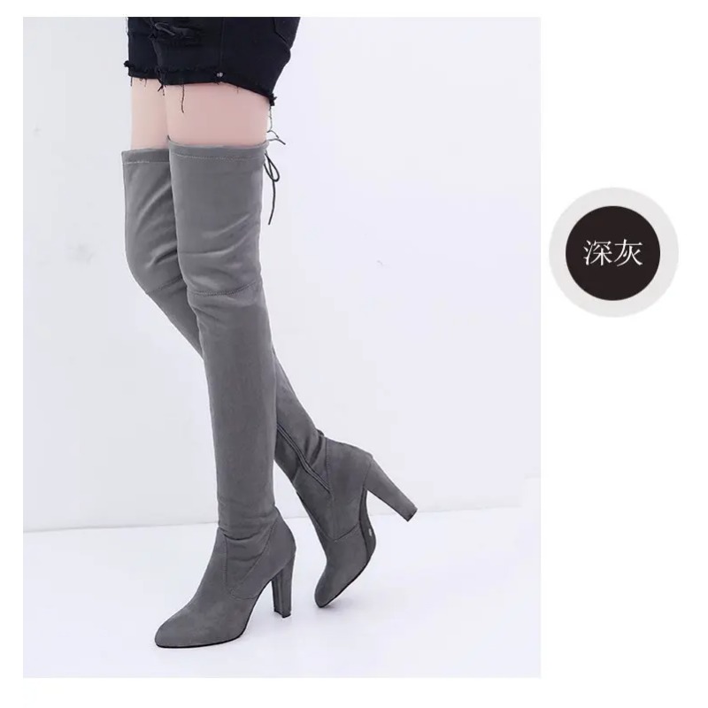 New European and American Styl - Sock Boot Women ulasan dan harga