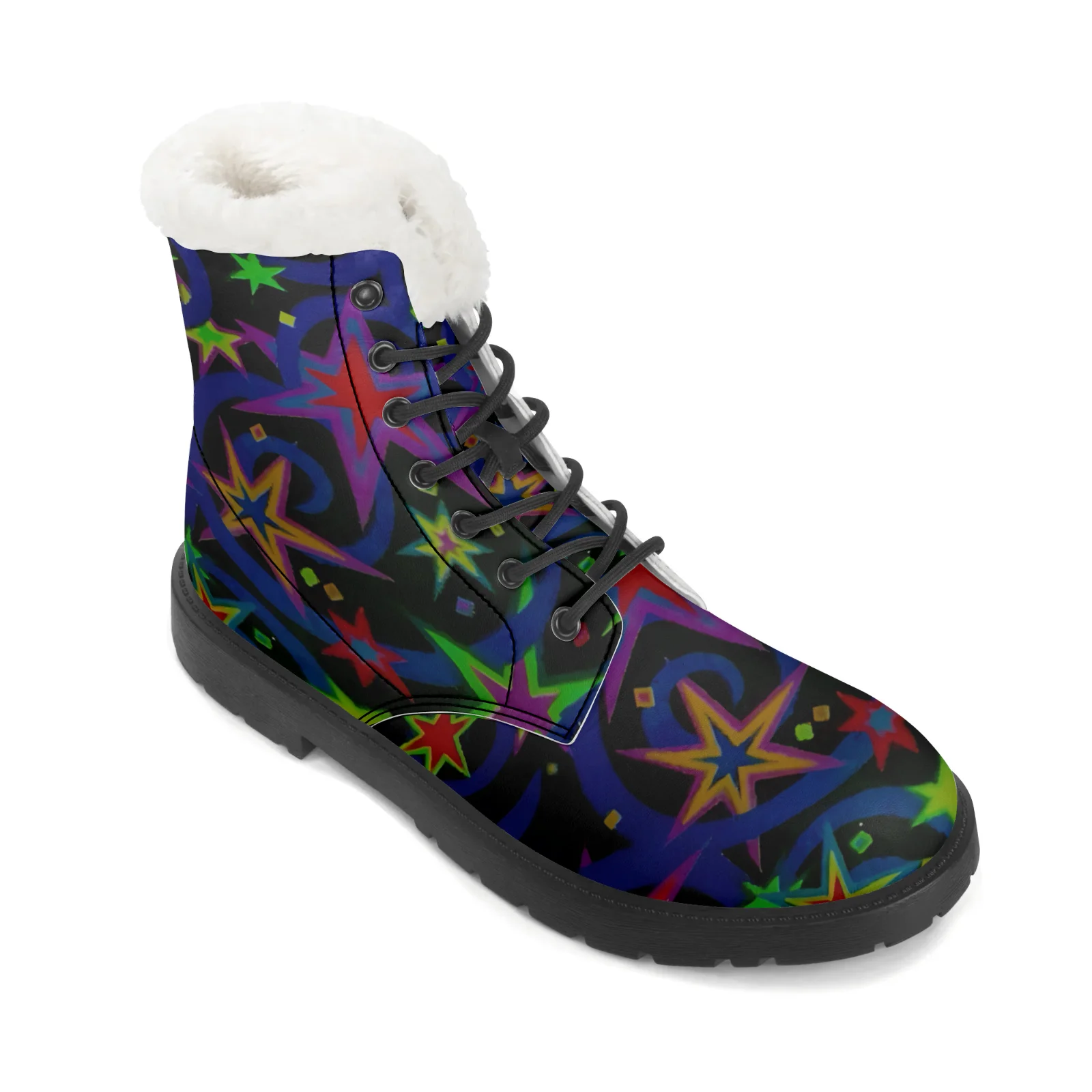 Starlit Sky Plush Snow Boots f - Women Shoes Us To Eu ulasan dan harga