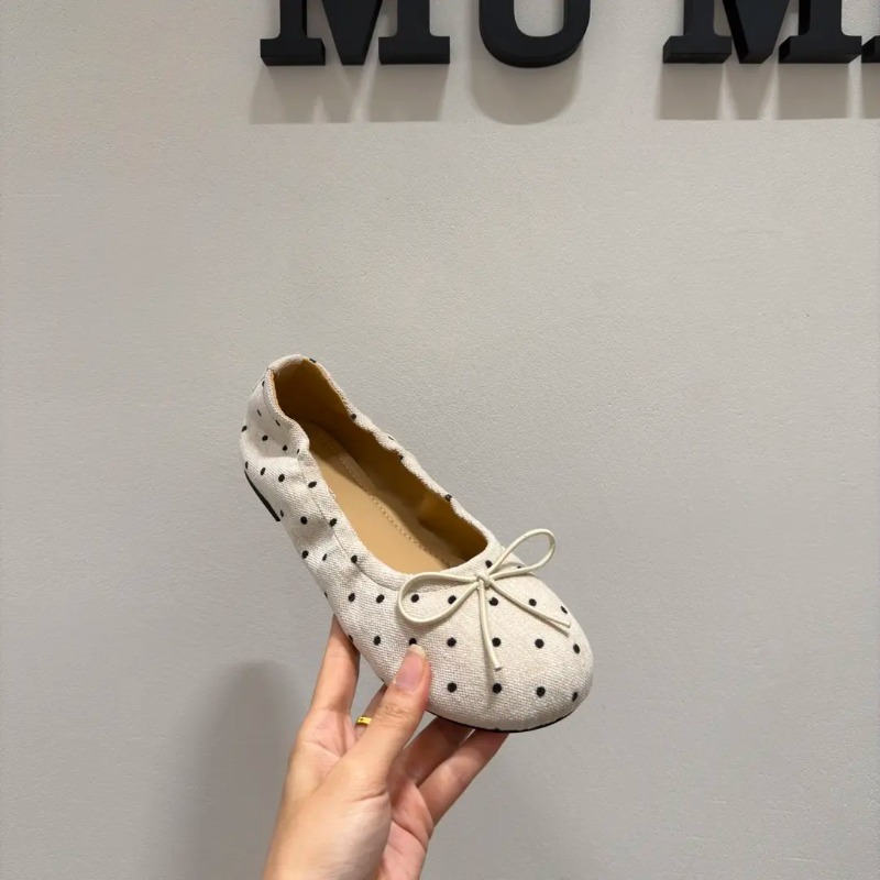 Women Polka Dot Ballet Flats S - Ballet Flat Women ulasan dan harga