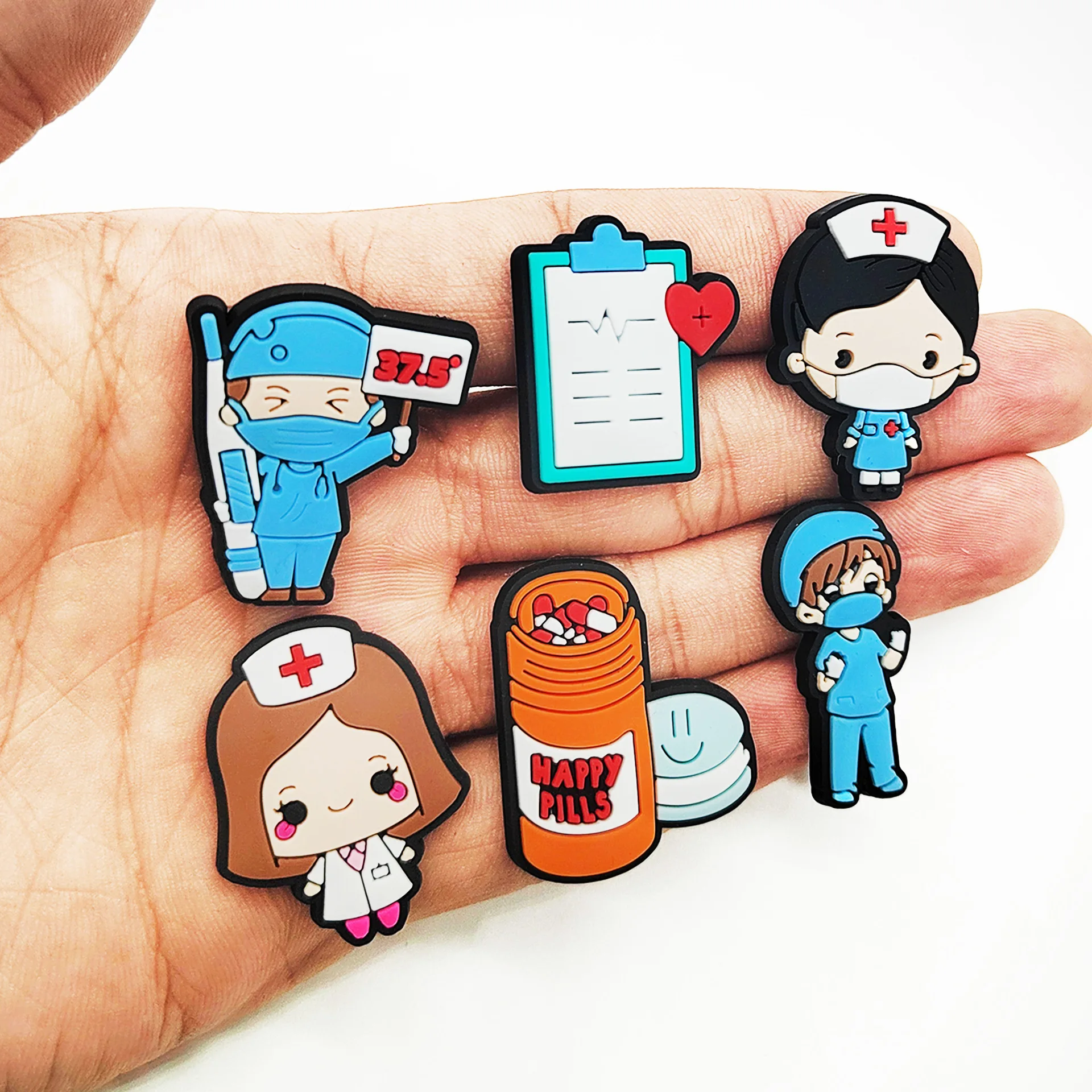 New 1pcs PVC Shoe Charms for C - Croc Style Clog ulasan dan harga