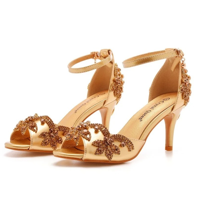 Fashion Designer Women's Shoes - Peep Toe Heels ulasan dan harga