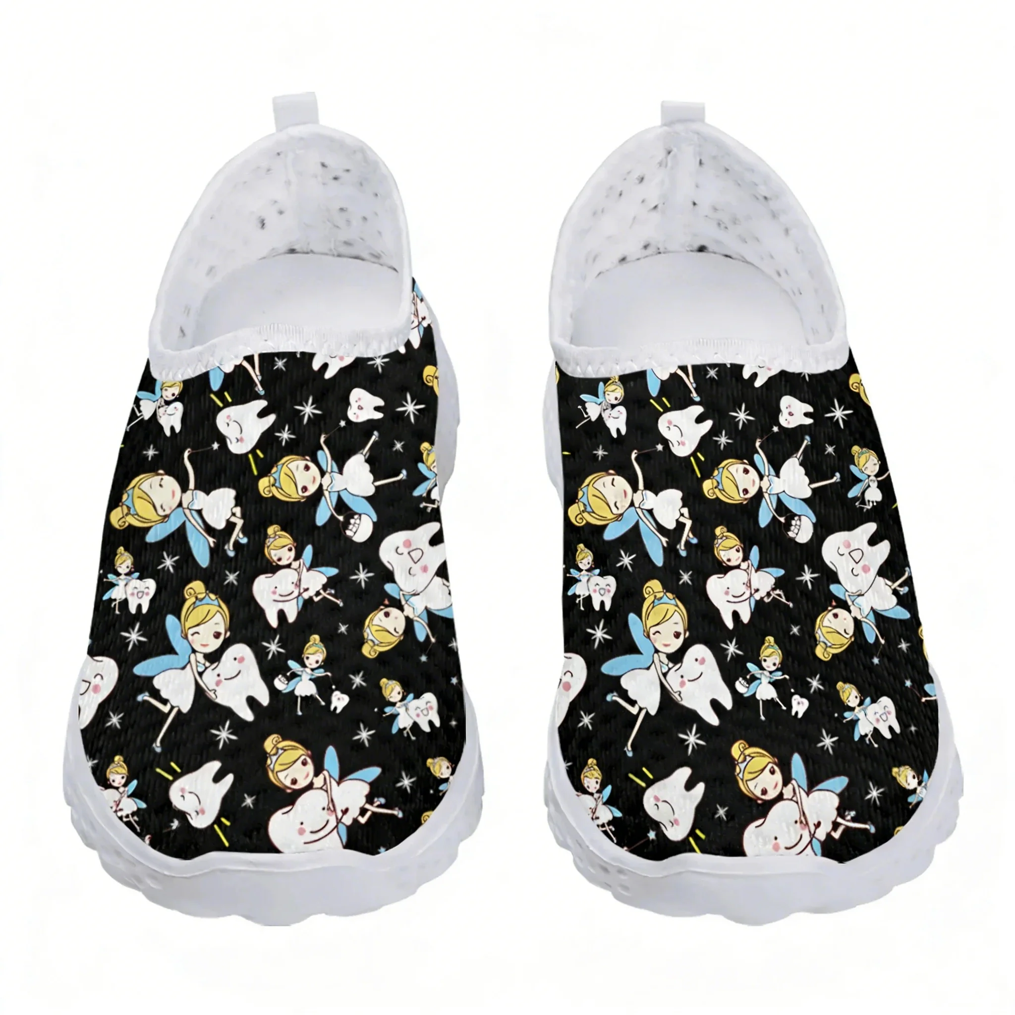 Cute Cartoon Nurse Elf/Teeth M - Women'S Shoes For Tennis ulasan dan harga