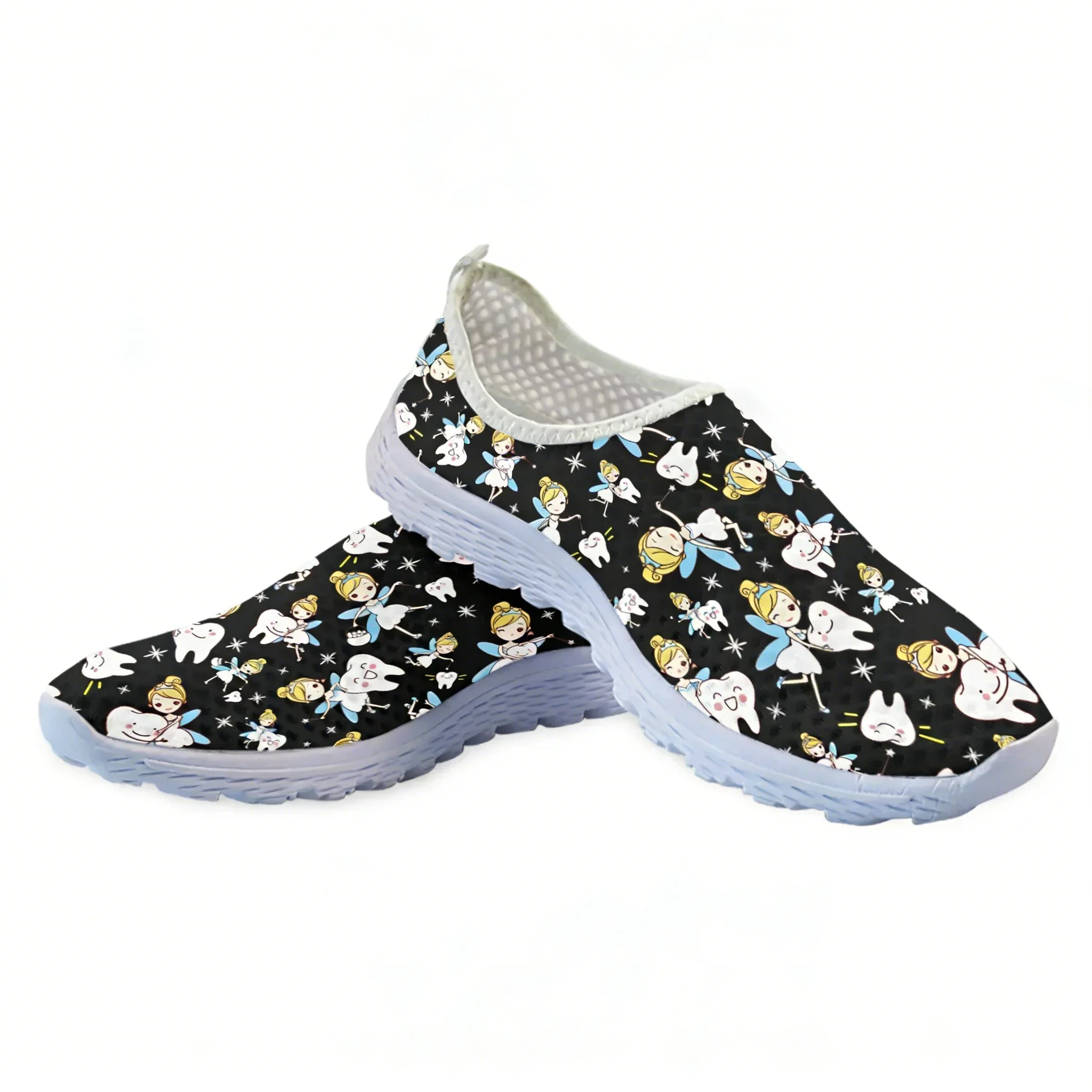 Cute Cartoon Nurse Elf/Teeth M - Women'S Shoes For Tennis ulasan dan harga