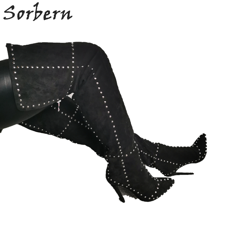 Sorbern Rivet Wide Fit Thigh B - Women'S Shoes Vegan ulasan dan harga
