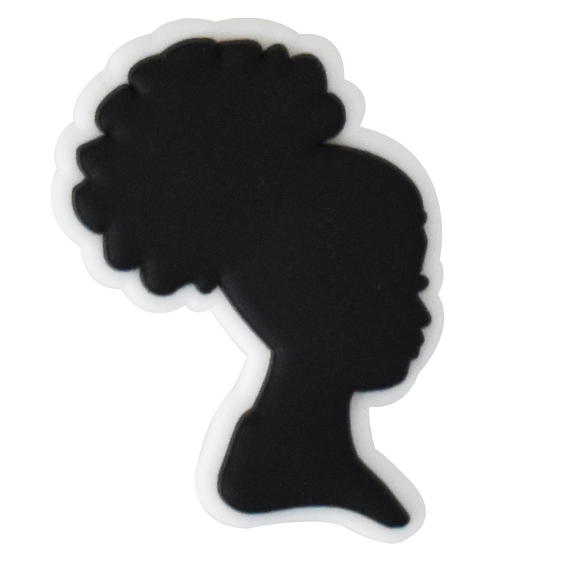 Black Girl Shoe Charms for Cro - Croc Style Clog ulasan dan harga