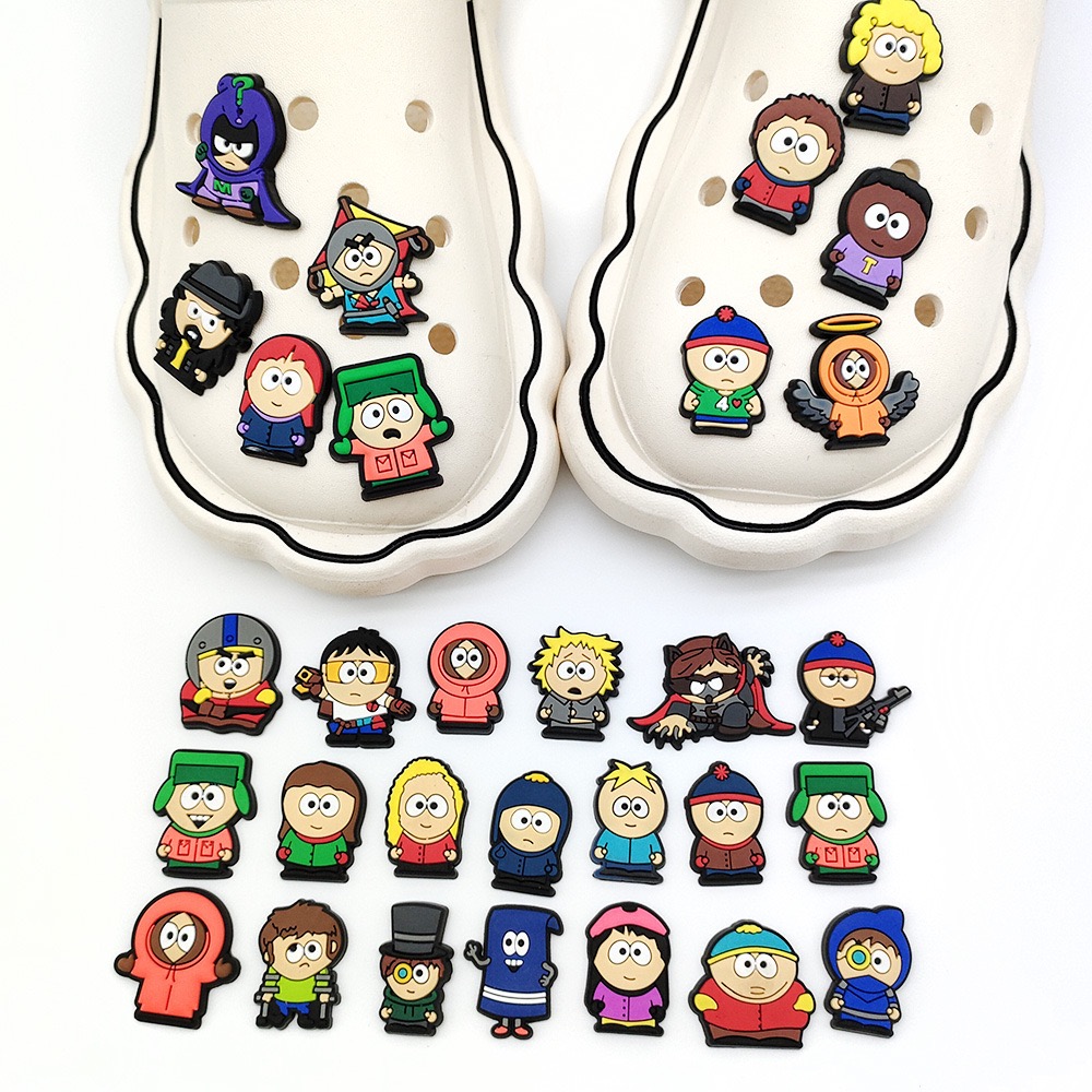 16-46Pcs Hot Toys South Park S - Croc Style Clog ulasan dan harga