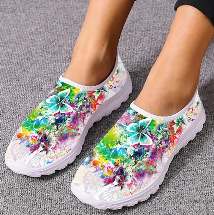 Fashion Colorful Gradient Colo - Women'S Shoes For Tennis ulasan dan harga