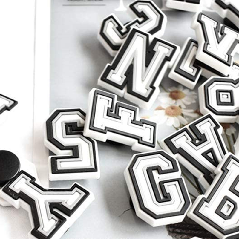Hot Sale Letters Shoe Charms f - Croc Style Clog ulasan dan harga