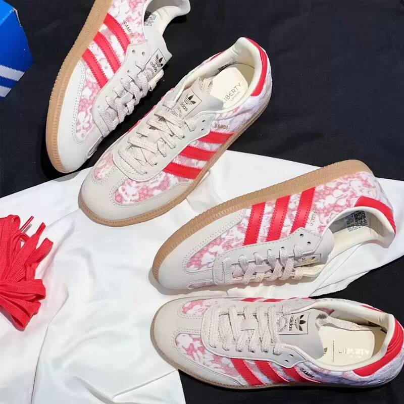 Women Pink Floral Print Low To - Women'S Shoes Pink Adidas ulasan dan harga