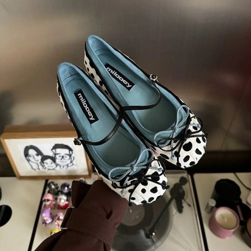 2026French Flat Bottomed Rotun - Ballet Flat Women ulasan dan harga