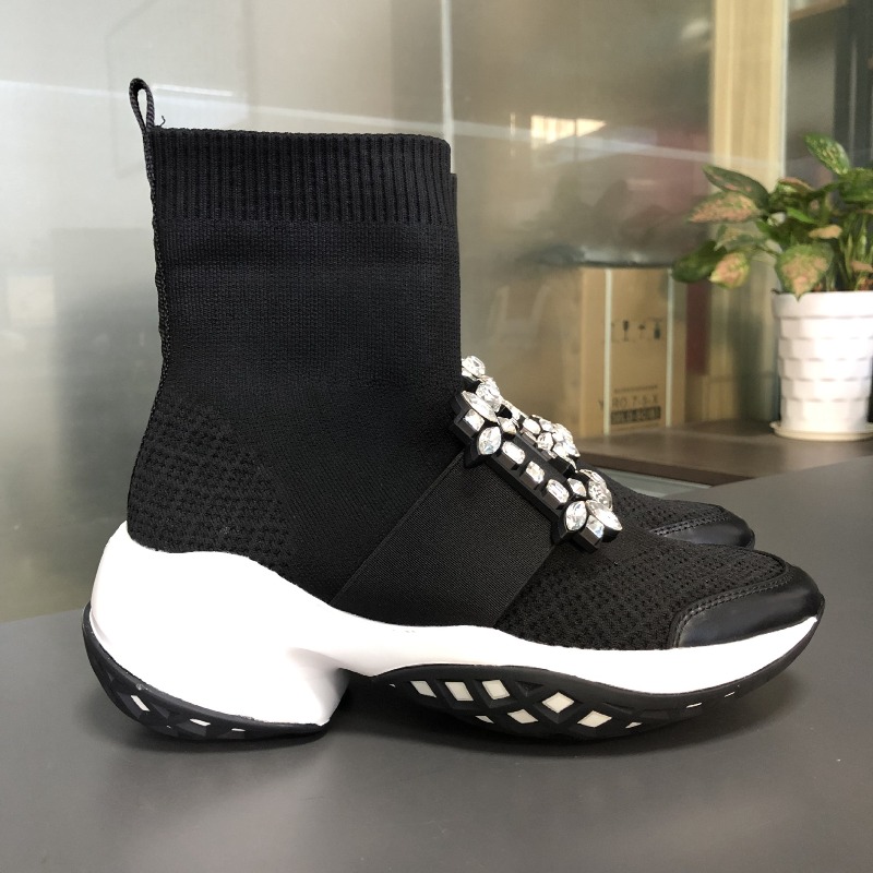 Fashion Designer Women's Shoes - Sock Boot Women ulasan dan harga