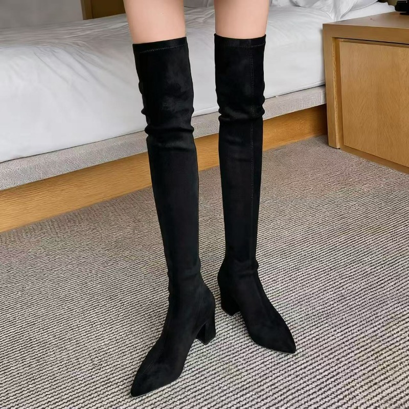 Sexy Women's Boots Pointed Toe - Sock Boot Women ulasan dan harga
