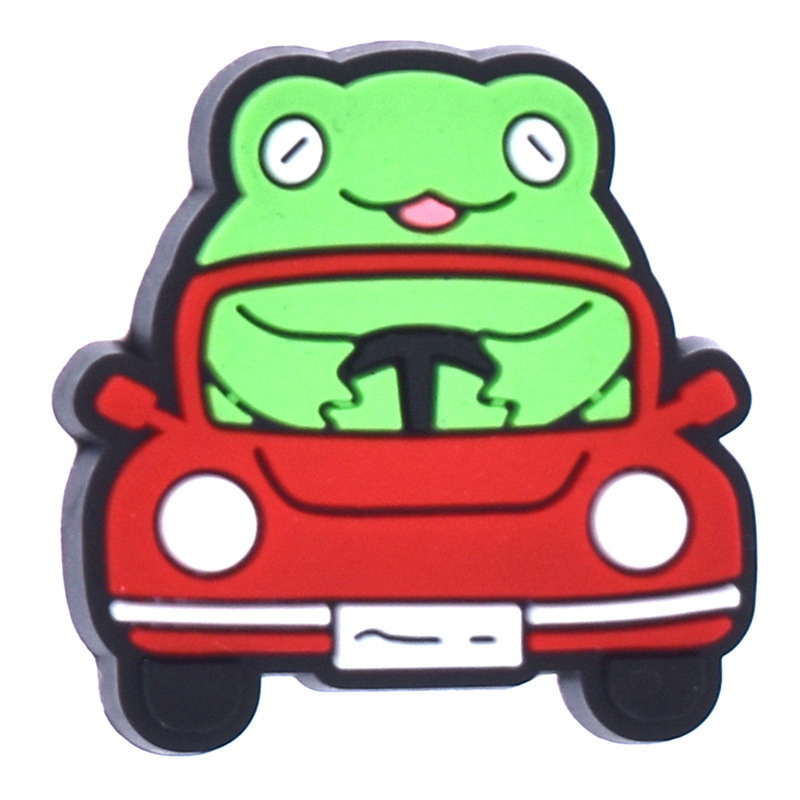 Hot Sale PVC Frog Shoe Charms  - Croc Style Clog ulasan dan harga