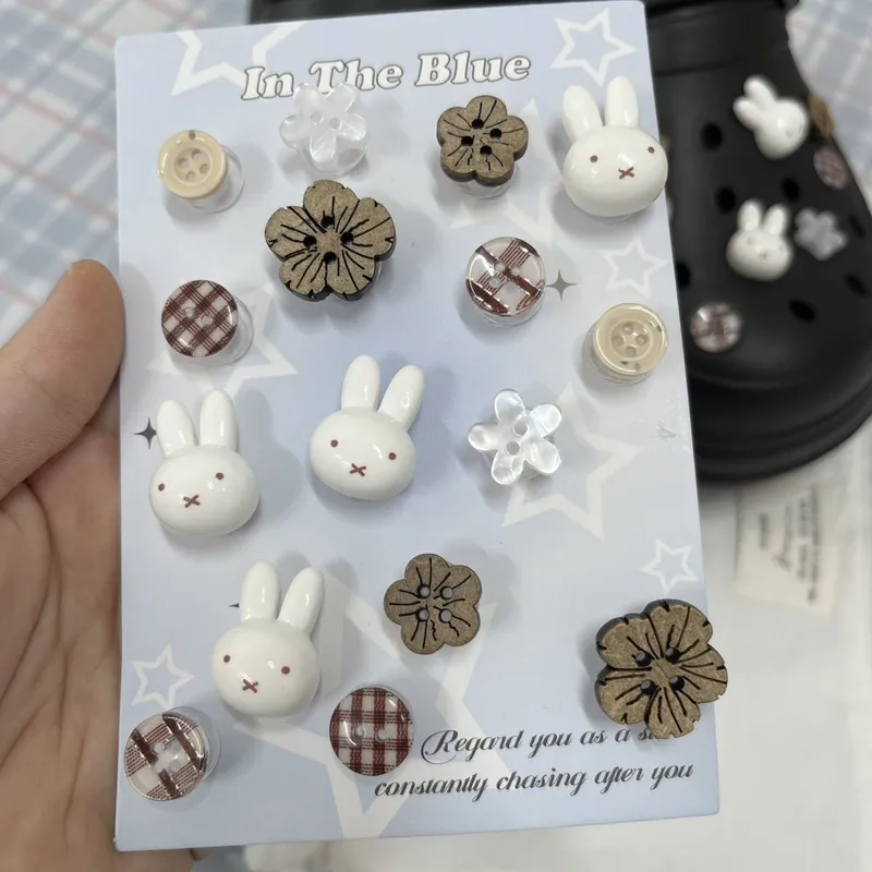 Anime Cartoon Rabbit Flower Sh - Croc Style Clog ulasan dan harga