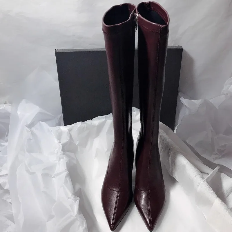 Autumn New Stiletto Fashion Bo - Sock Boot Women ulasan dan harga