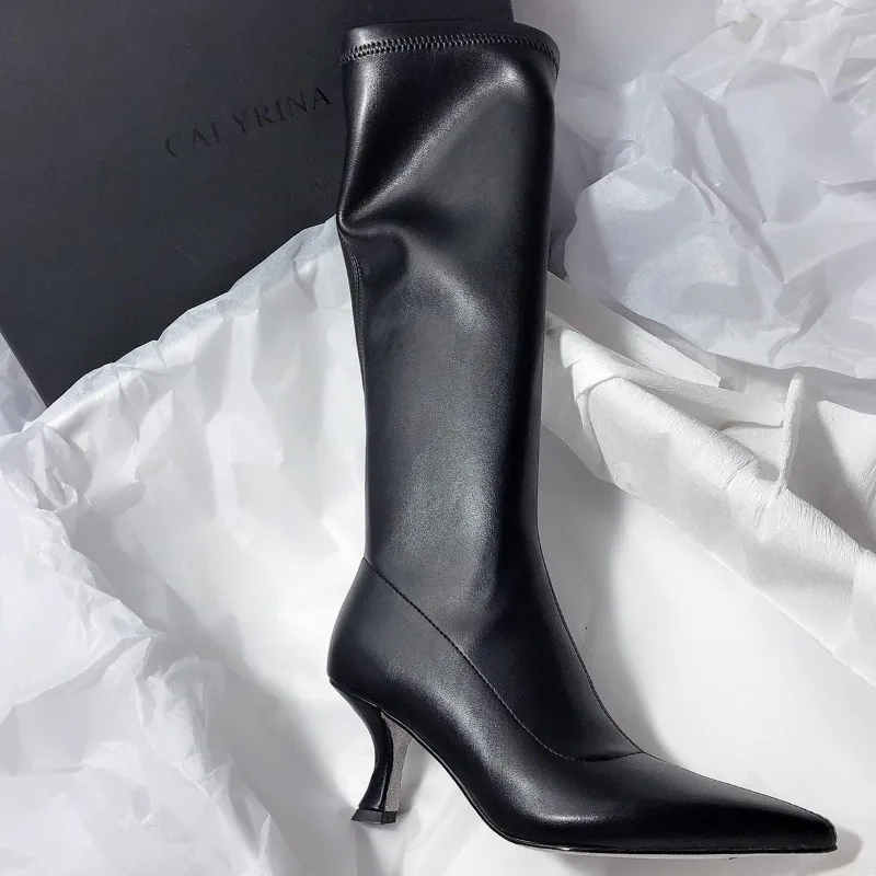 Autumn New Stiletto Fashion Bo - Sock Boot Women ulasan dan harga