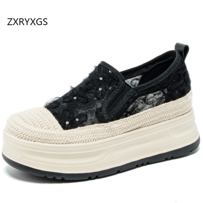 ZXRYXGS Premium Lace Mesh Brea - Women Shoes Size 7 ulasan dan harga